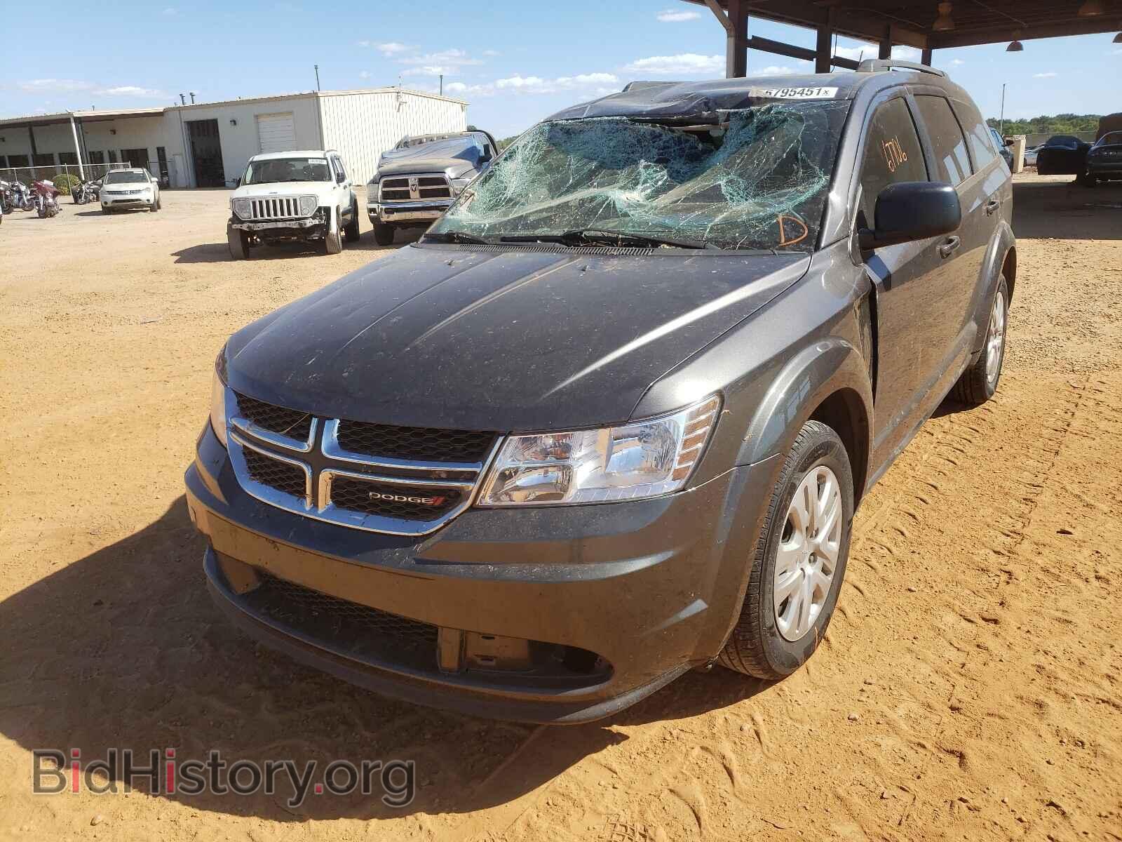 2017 DODGE JOURNEY - VIN: 3C4PDCAB1HT695656 - Фото 2