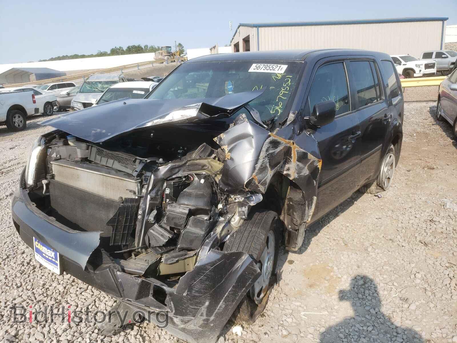 2014 HONDA PILOT - VIN: 5FNYF3H27EB023082 - Фото 2