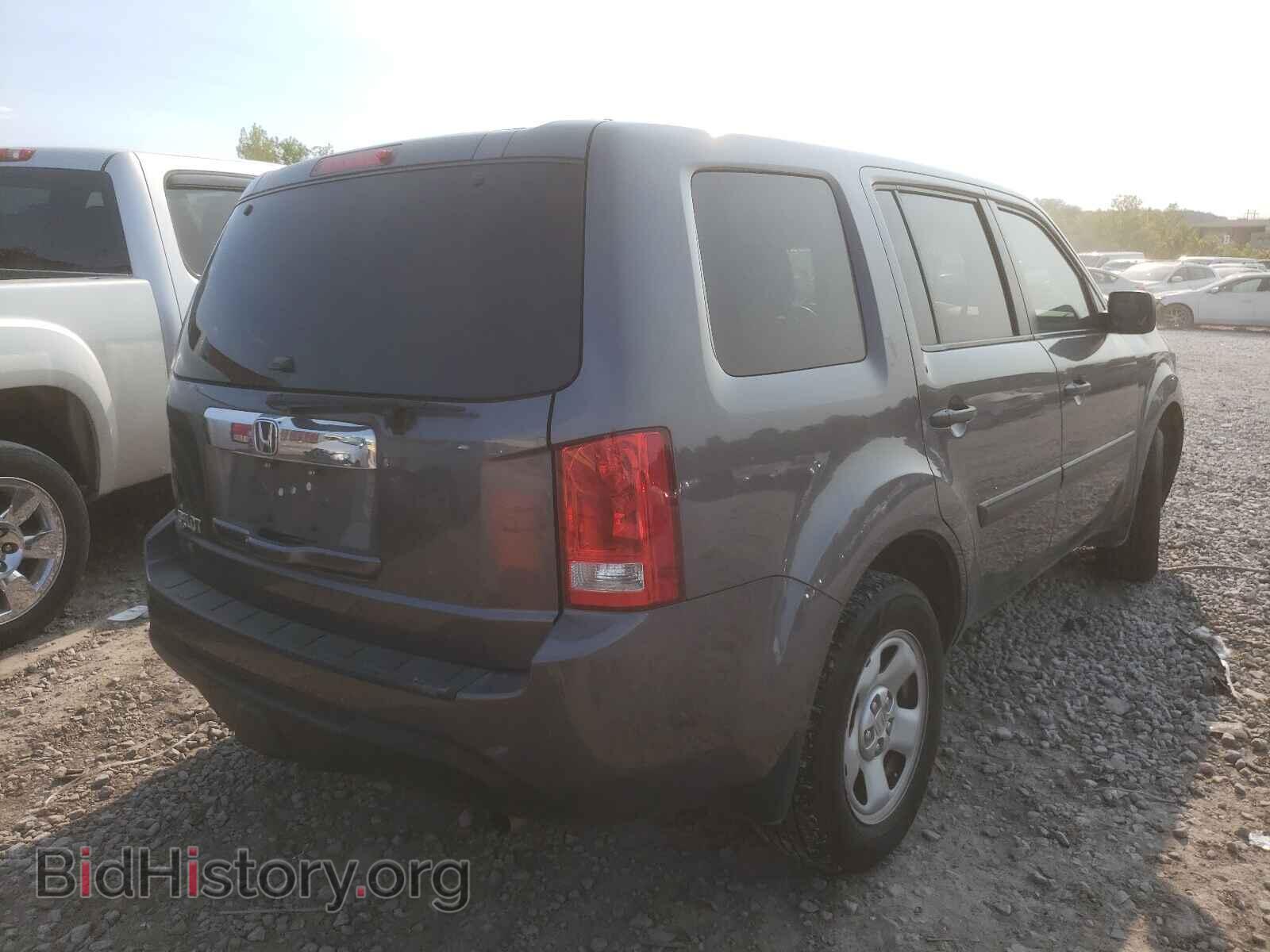 2014 HONDA PILOT - VIN: 5FNYF3H27EB023082 - Фото 4