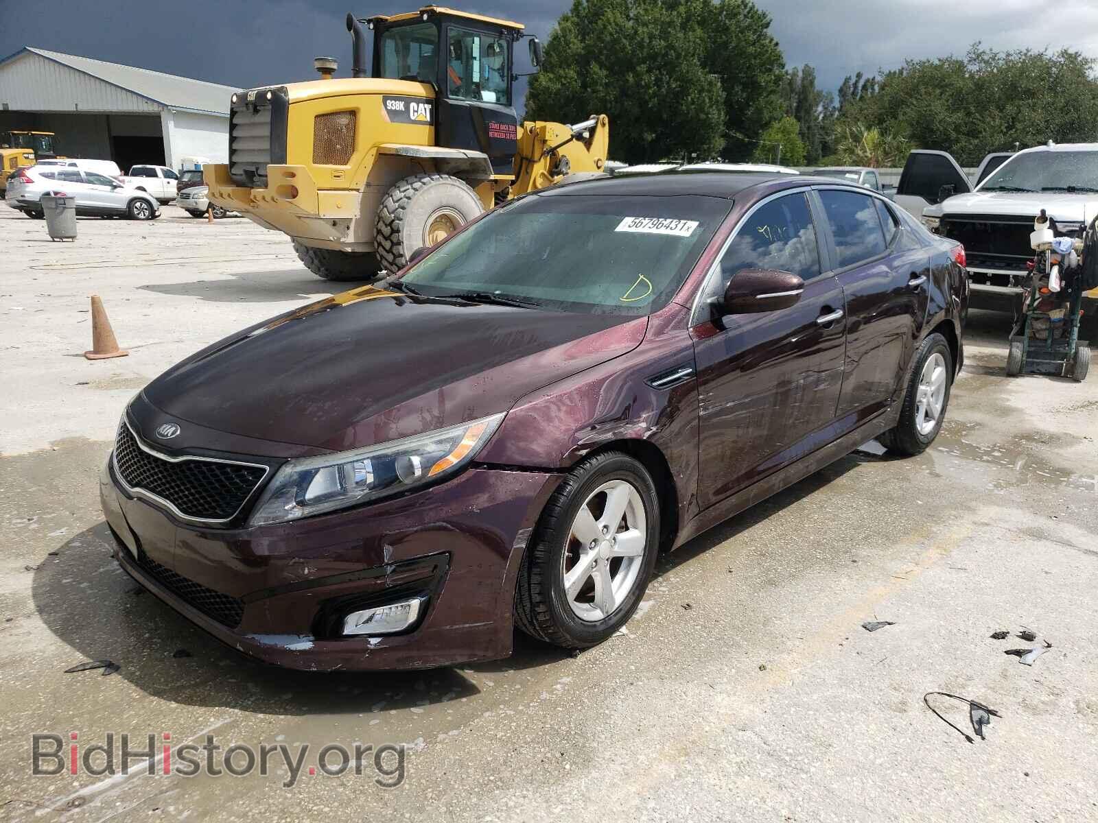2014 KIA OPTIMA - VIN: 5XXGM4A71EG321573 - Фото 2