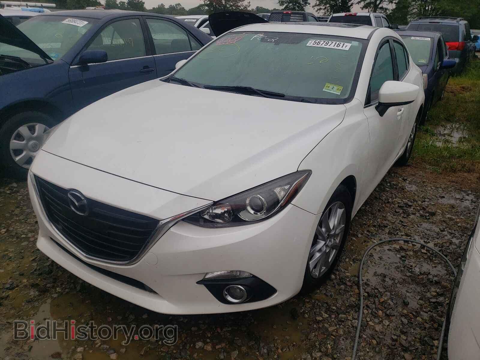 2014 MAZDA 3 - VIN: JM1BM1V70E1131665 - Фото 2
