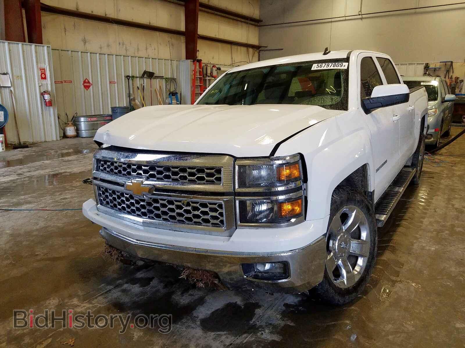 2014 CHEVROLET SILVERADO - VIN: 3GCUKREC2EG282969 - Фото 2