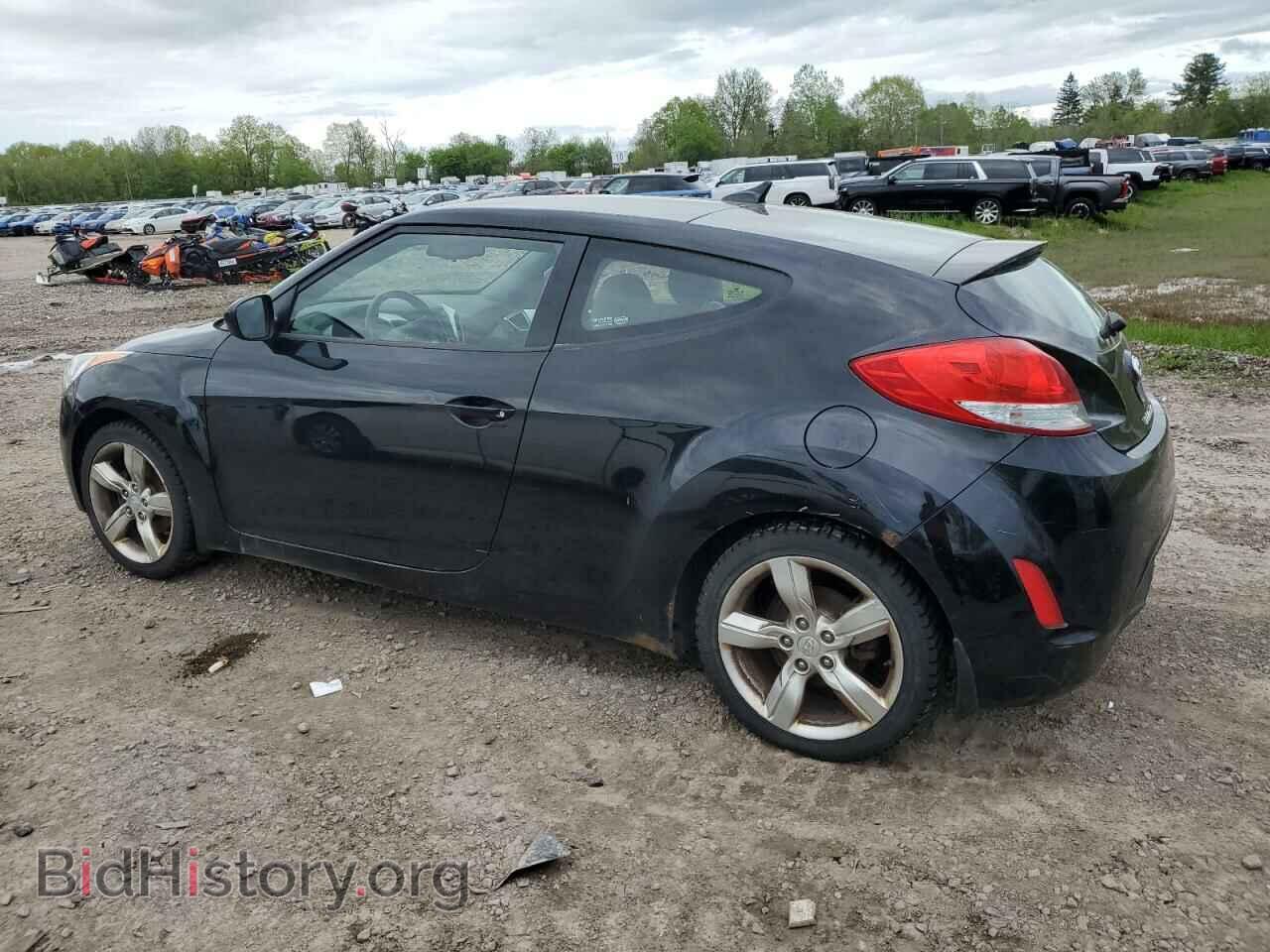 2013 HYUNDAI VELOSTER - VIN: KMHTC6AD2DU095714 - Фото 2