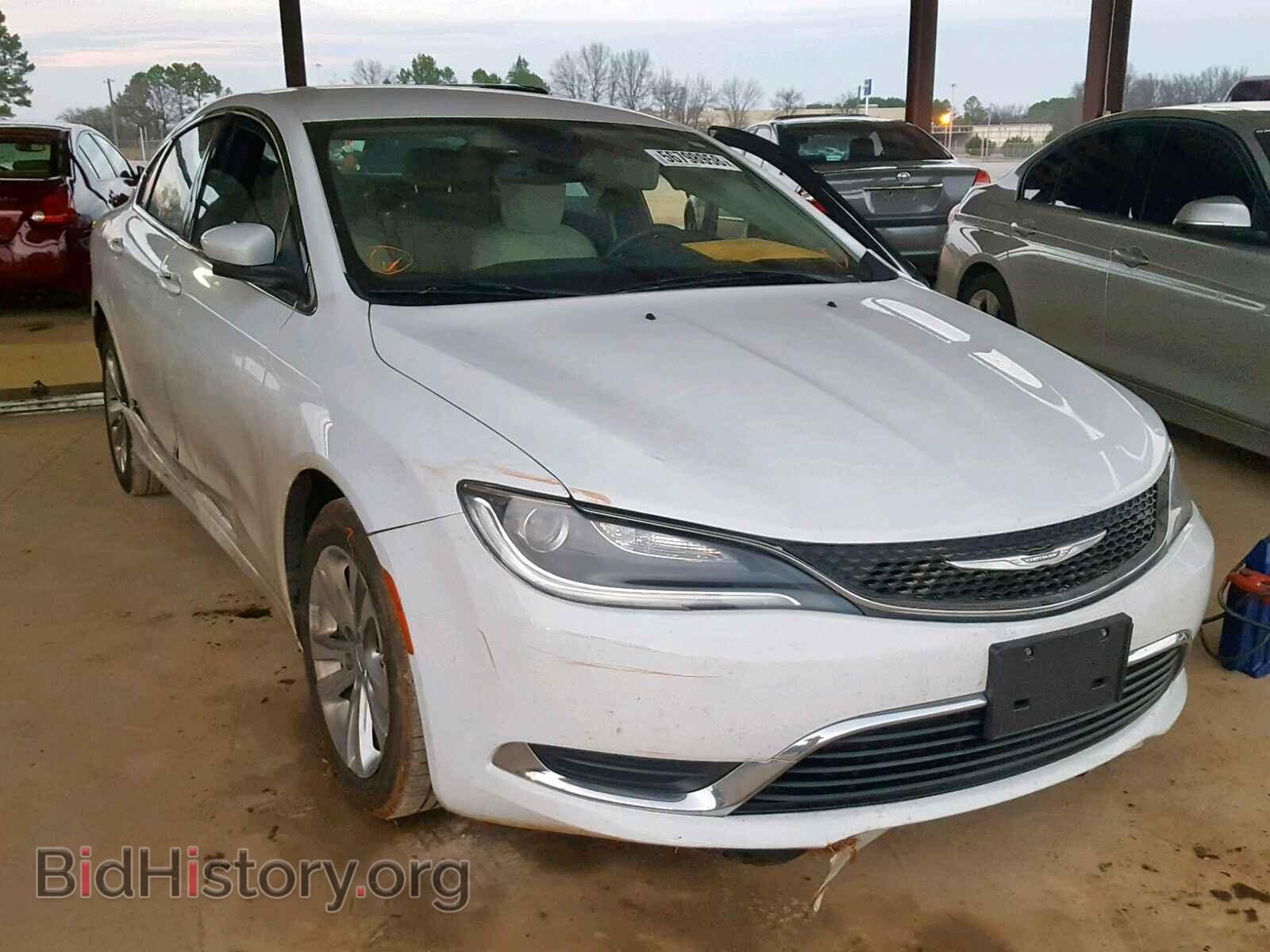 Photo 1C3CCCAB1FN557506 - CHRYSLER 200 2015