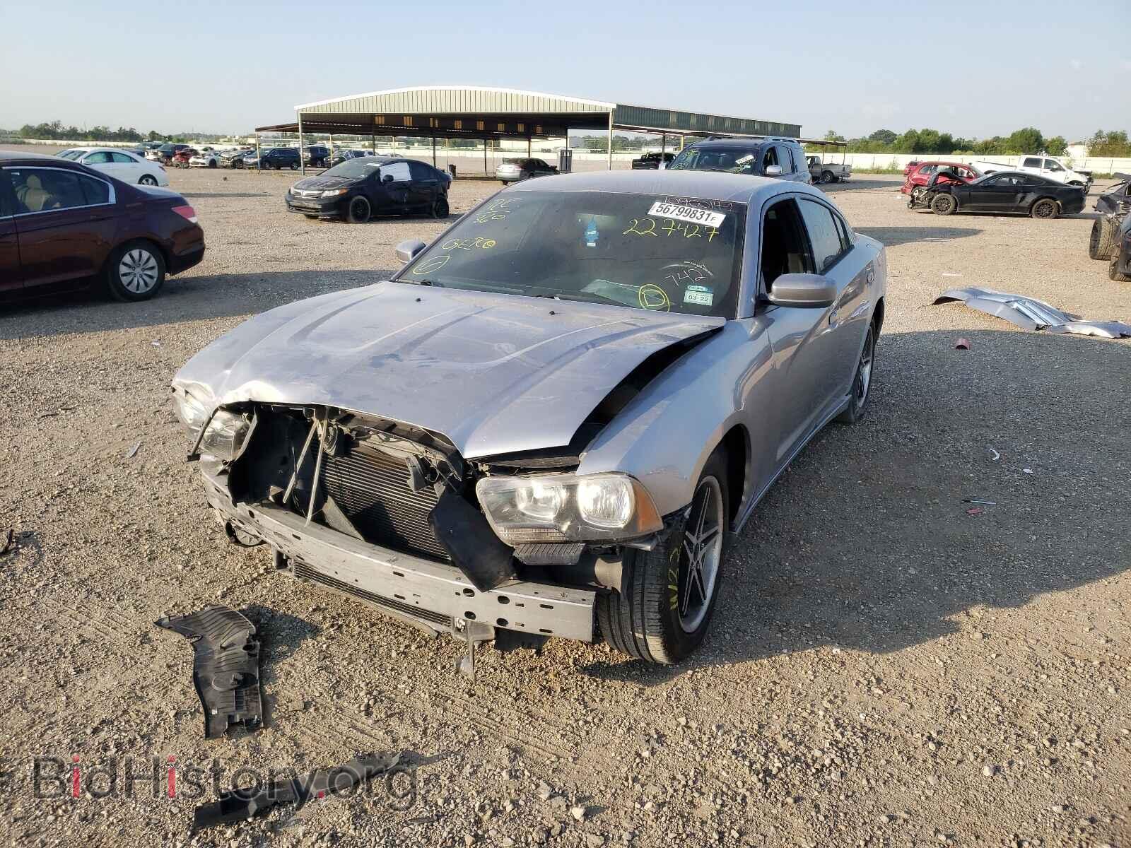 2014 DODGE CHARGER - VIN: 2C3CDXBG2EH227427 - Фото 2