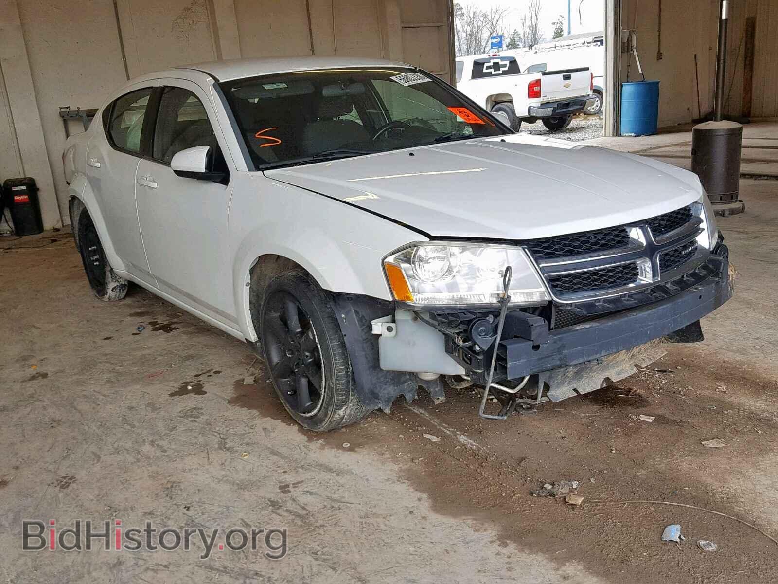 Photo 1C3CDZCB2CN194870 - DODGE AVENGER 2012