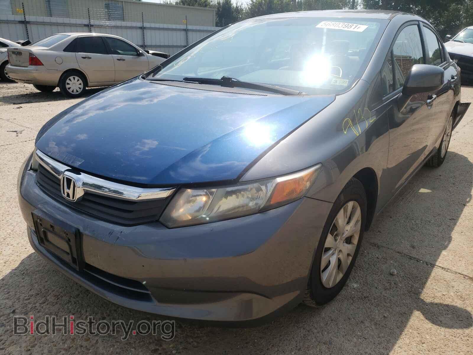 2012 HONDA CIVIC - VIN: 19XFB2F52CE364791 - Фото 2