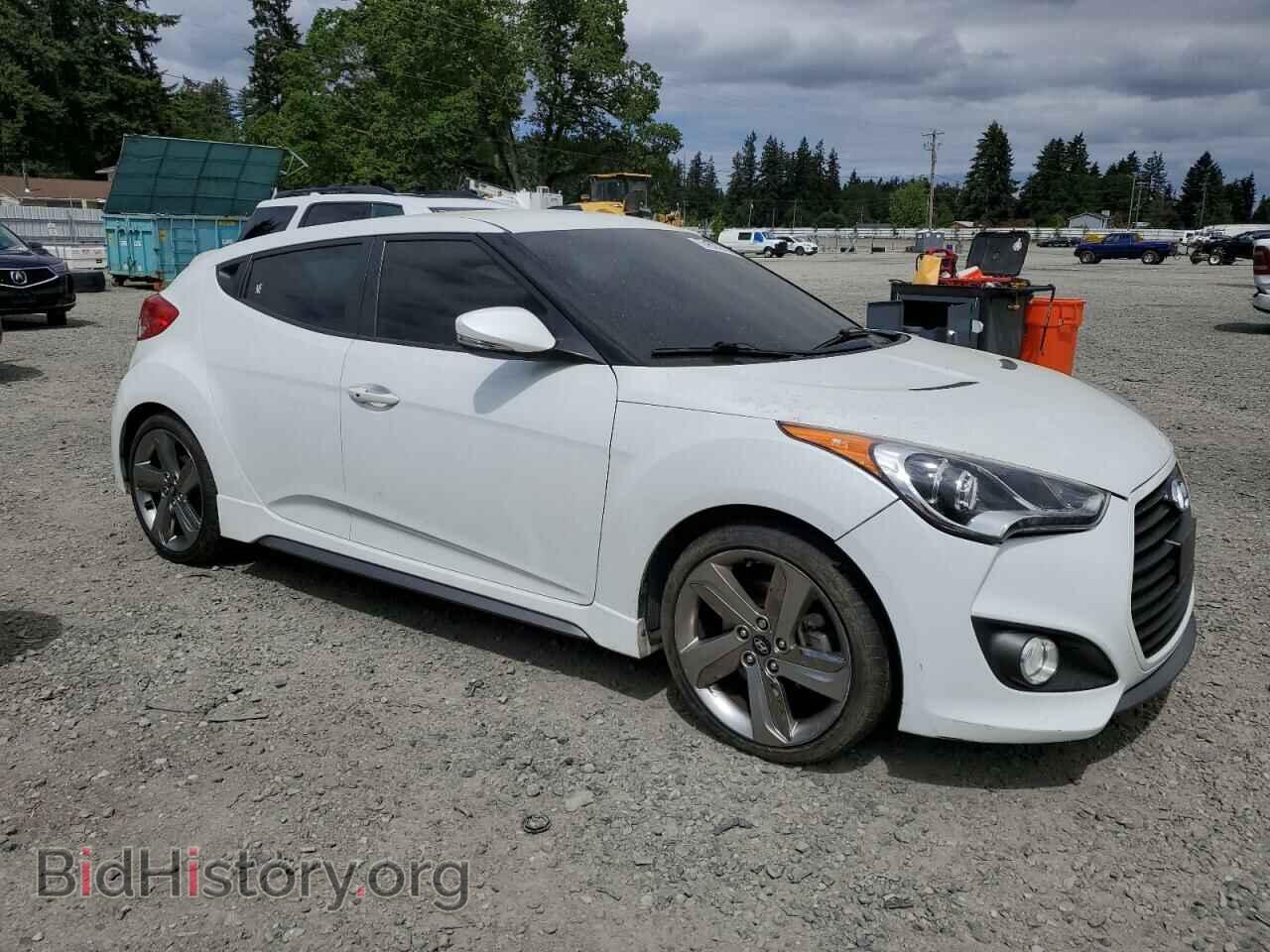 2013 HYUNDAI VELOSTER - VIN: KMHTC6AE2DU163017 - Фото 4