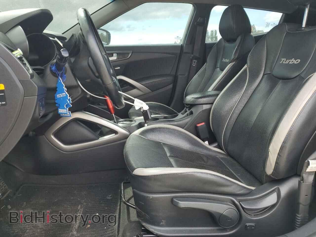 2013 HYUNDAI VELOSTER - VIN: KMHTC6AE2DU163017 - Фото 7