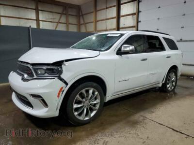 2022 Dodge DURANGO Citadel, белый — VIN 1C4SDJET3NC218963, Copart