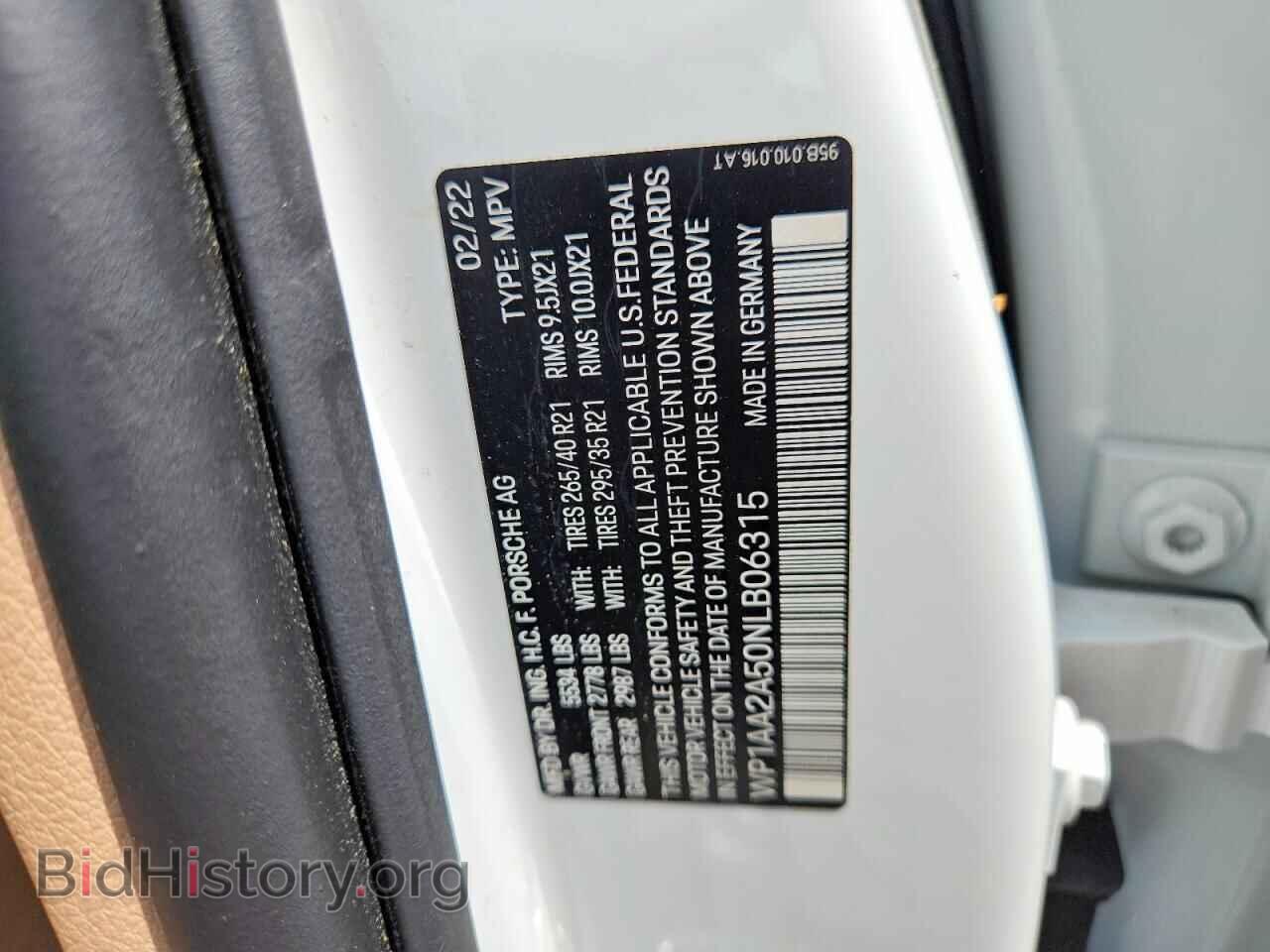 2022 PORSCHE MACAN - VIN: WP1AA2A50NLB06315 - Photo 13