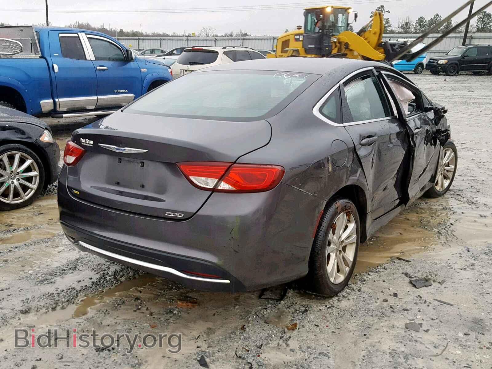2015 CHRYSLER 200 - VIN: 1C3CCCAB5FN580657 - Photo 4