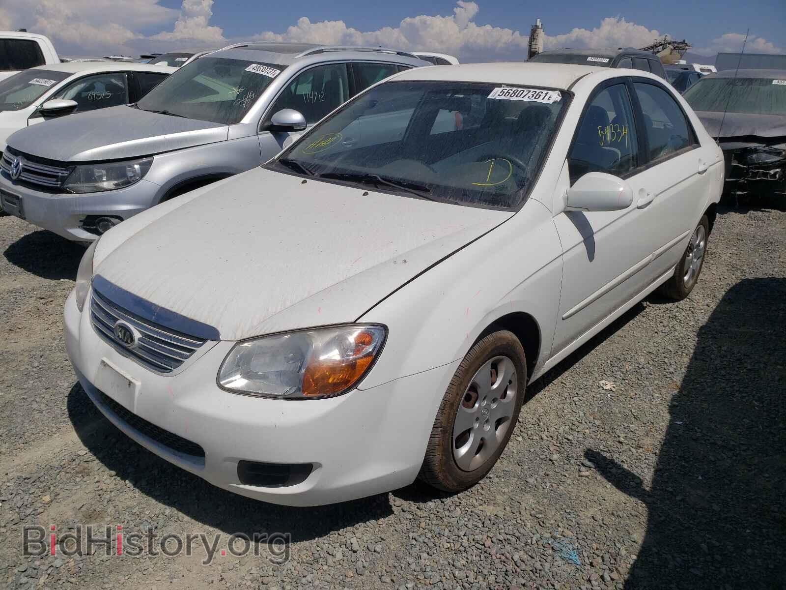 2007 KIA SPECTRA - VIN: KNAFE122075405155 - Фото 2