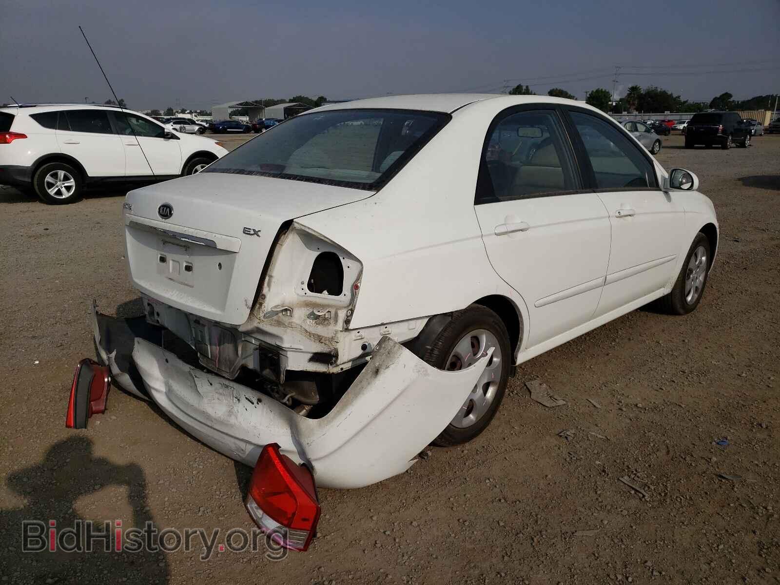 2007 KIA SPECTRA - VIN: KNAFE122075405155 - Фото 4