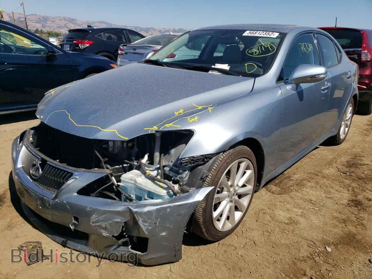 2009 LEXUS IS - VIN: JTHBK262792091419 - Фото 2