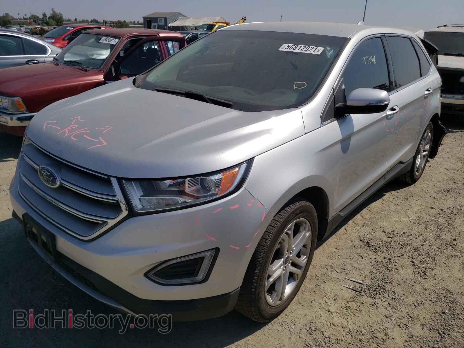 2015 FORD EDGE - VIN: 2FMTK3K83FBB42650 - Photo 2