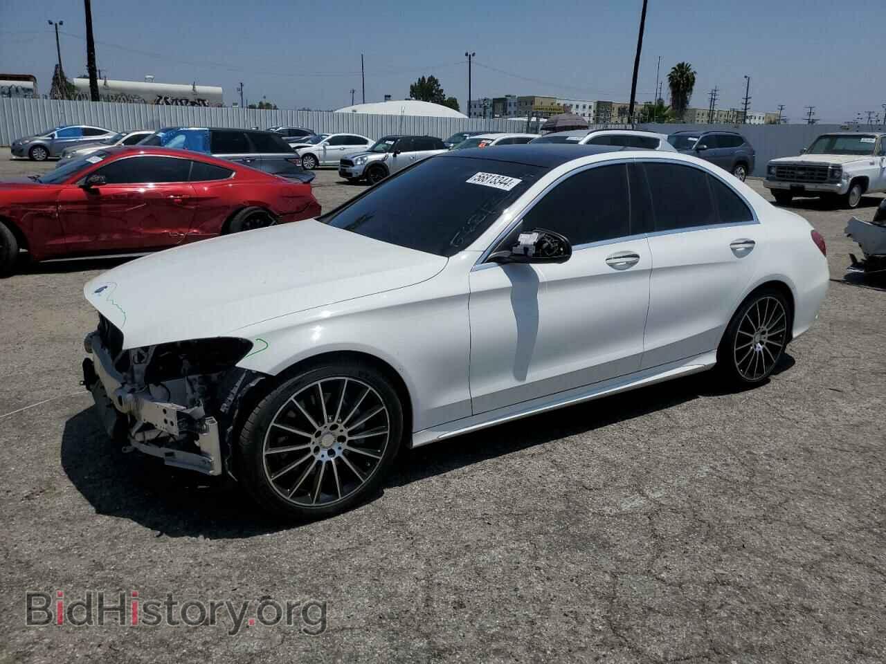 Photo 55SWF4JB3FU059049 - MERCEDES-BENZ C-CLASS 2015