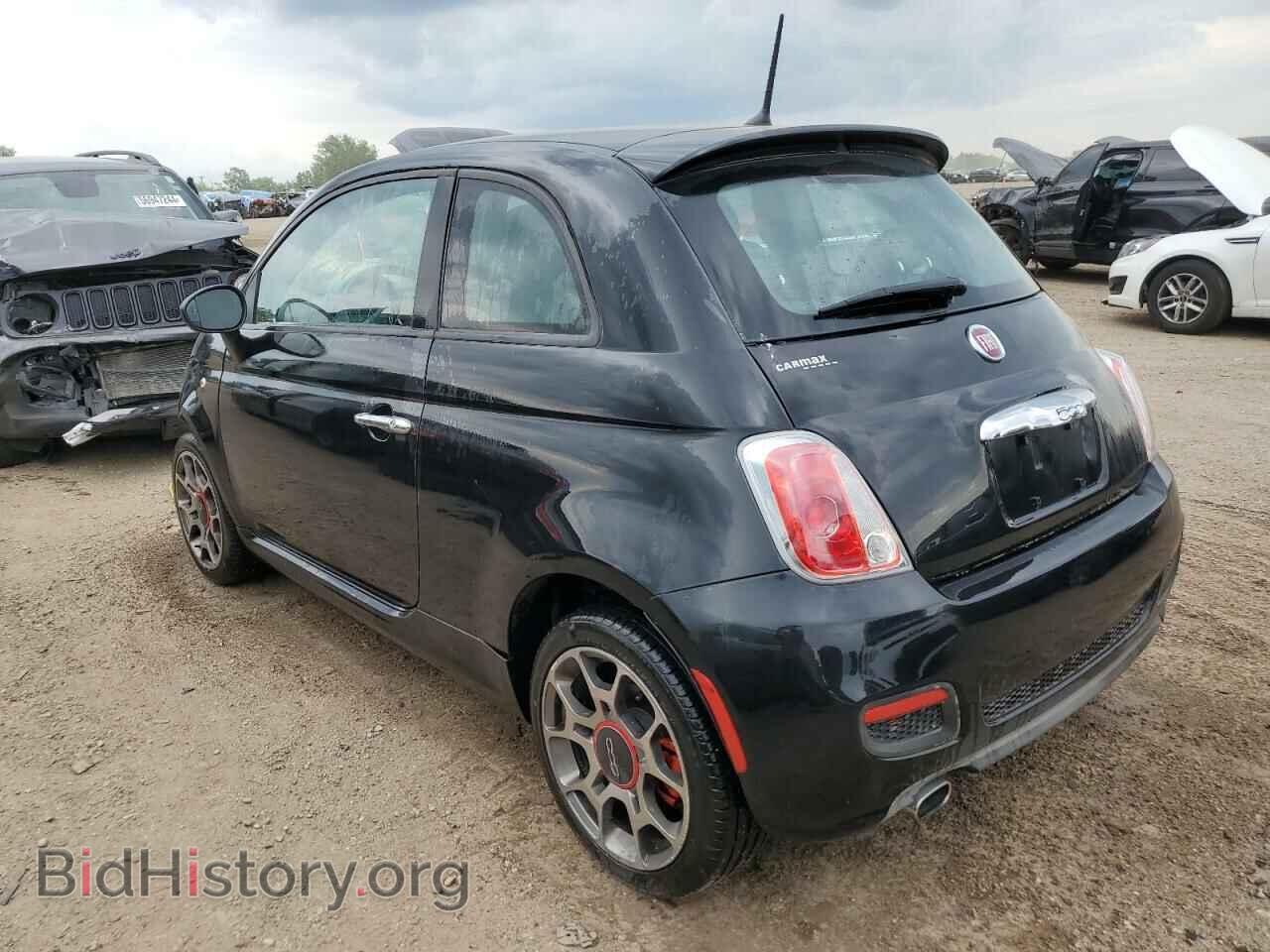 2013 FIAT 500 - VIN: 3C3CFFBR2DT697159 - Фото 2