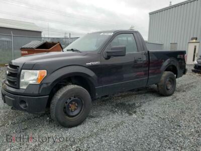 2014 Ford ALL MODELS F150, черный — VIN 1FTMF1EFXEFC10645, Copart