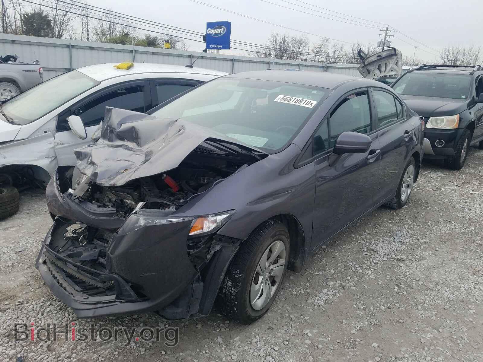 2015 HONDA CIVIC - VIN: 19XFB2F56FE044183 - Photo 2