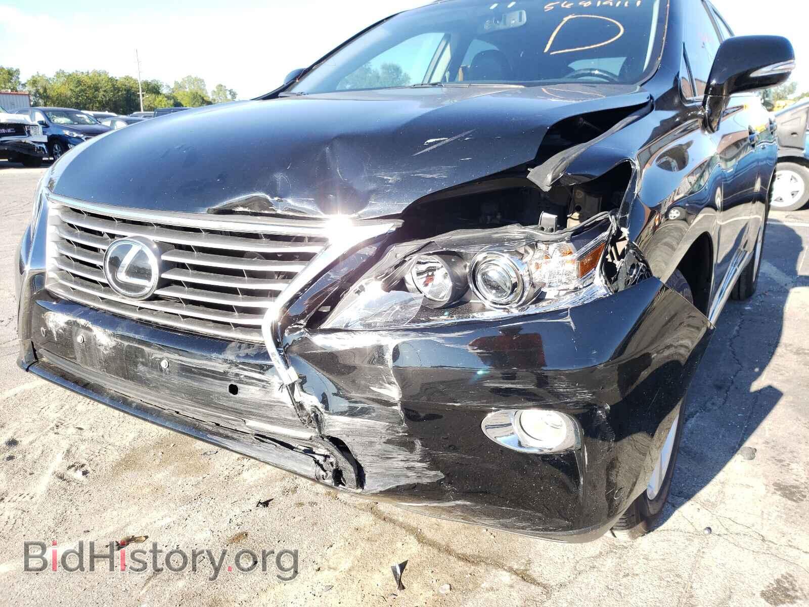 2013 LEXUS RX350 - VIN: 2T2BK1BAXDC225144 - Фото 9