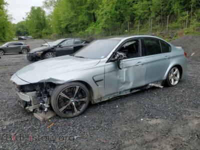 2018 BMW M3, silver — VIN WBS8M9C55J5K98867, Copart