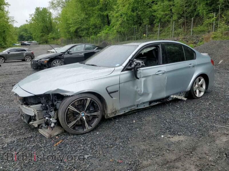 2018 BMW M3 (VIN WBS8M9C55J5K98867) — photo 1 of 14, Copart, damage: undercarriage