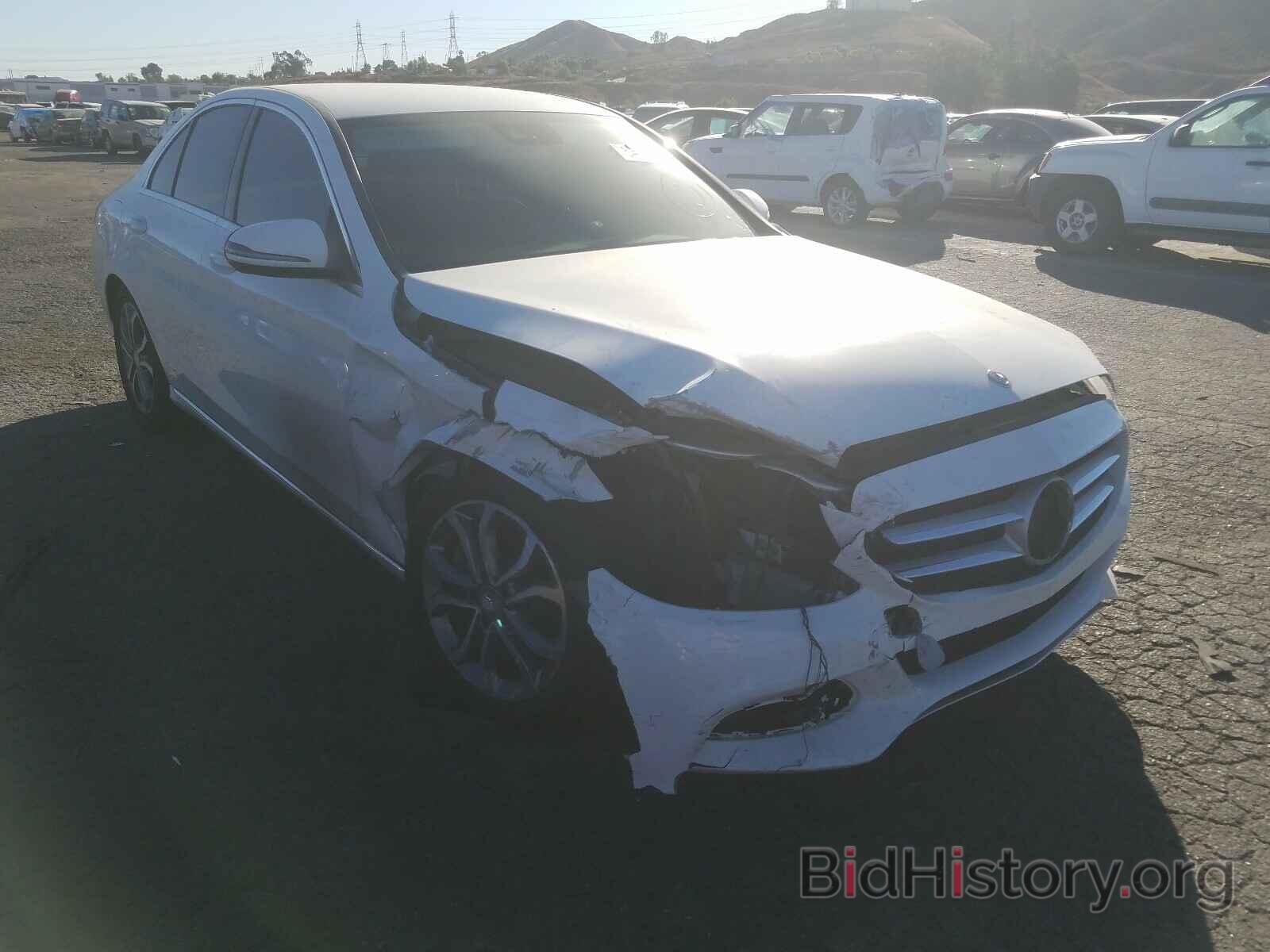 Photo 55SWF4JB2GU143719 - MERCEDES-BENZ C CLASS 2016