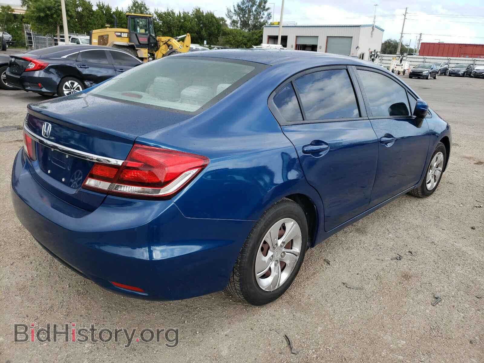 2014 HONDA CIVIC - VIN: 19XFB2F57EE009926 - Фото 4