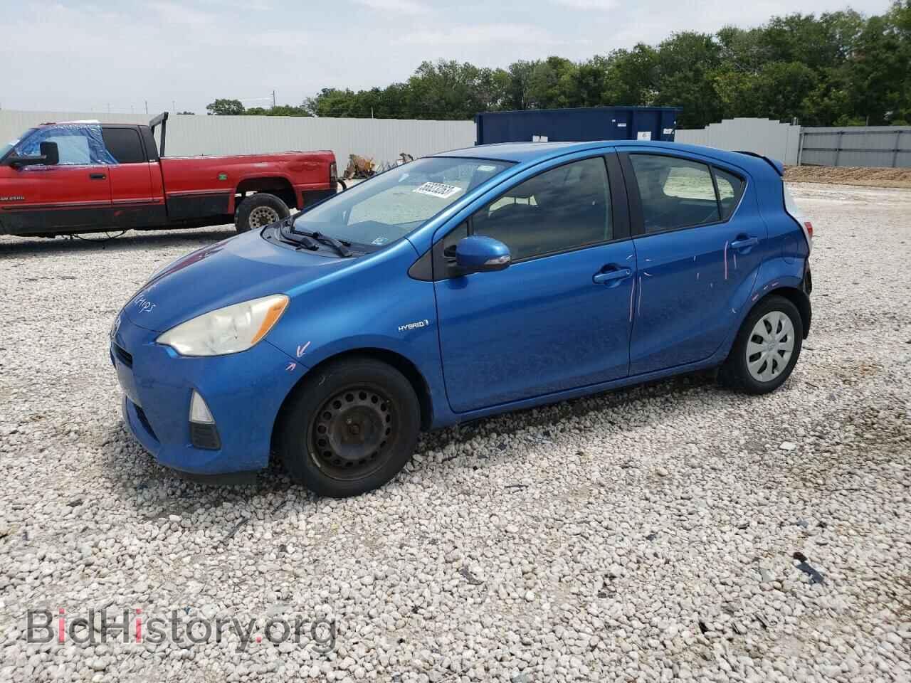 Photo JTDKDTB36C1011668 - TOYOTA PRIUS 2012