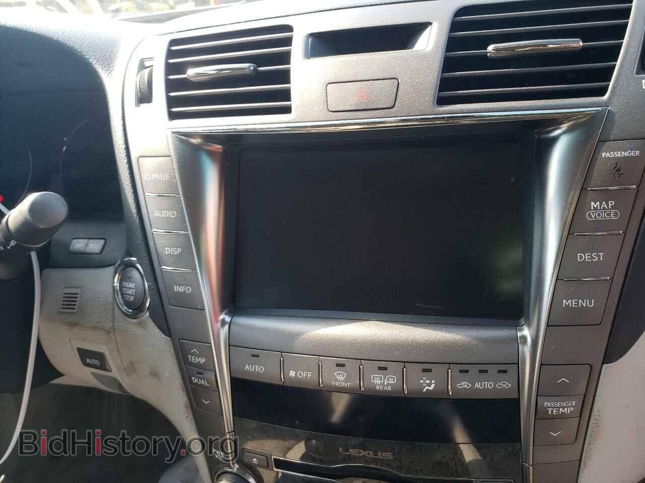 2008 LEXUS LS460 - VIN: JTHGL46F185032431 - Фото 9