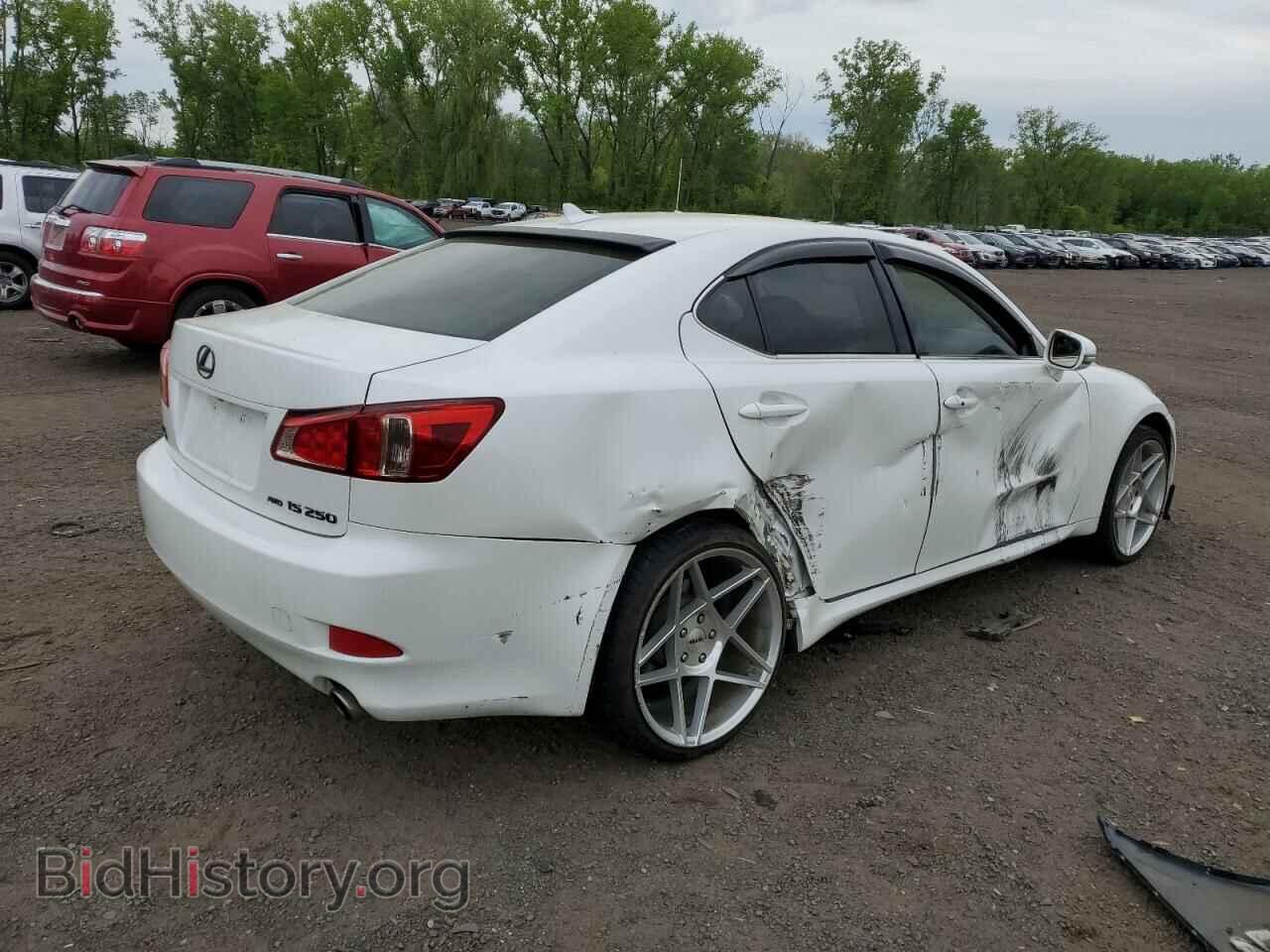 2012 LEXUS IS - VIN: JTHCF5C25C5055684 - Фото 3