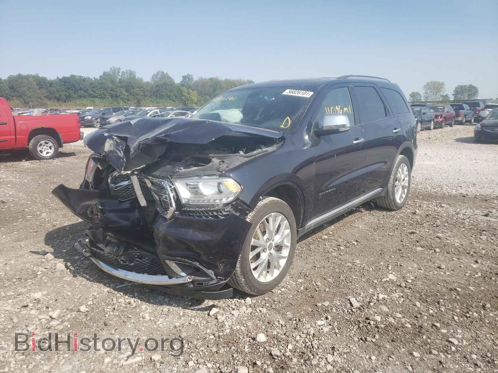 2014 DODGE DURANGO - VIN: 1C4RDJEG5EC592377 - Фото 2
