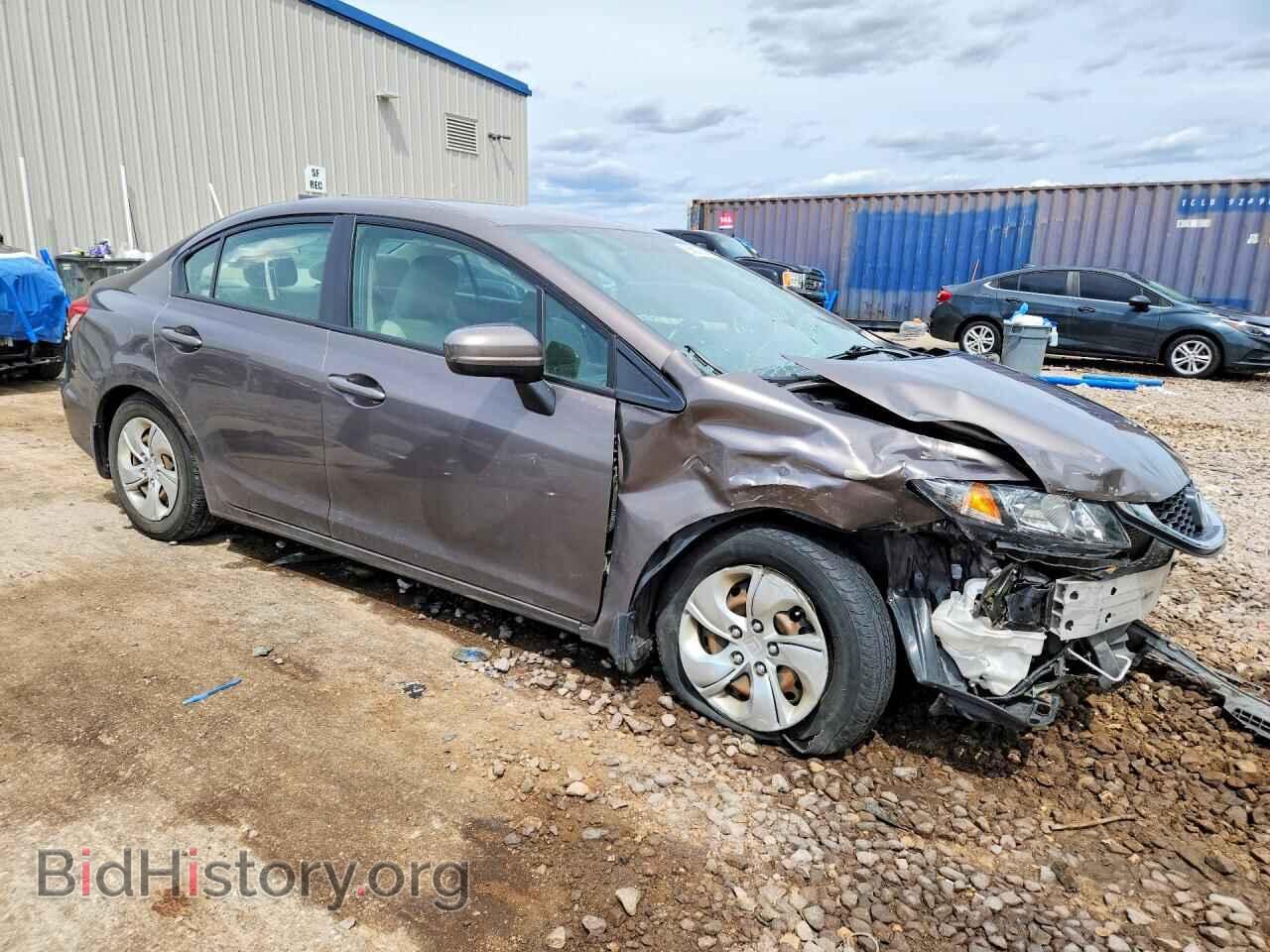 2014 HONDA CIVIC - VIN: 2HGFB2F55EH502235 - Фото 4