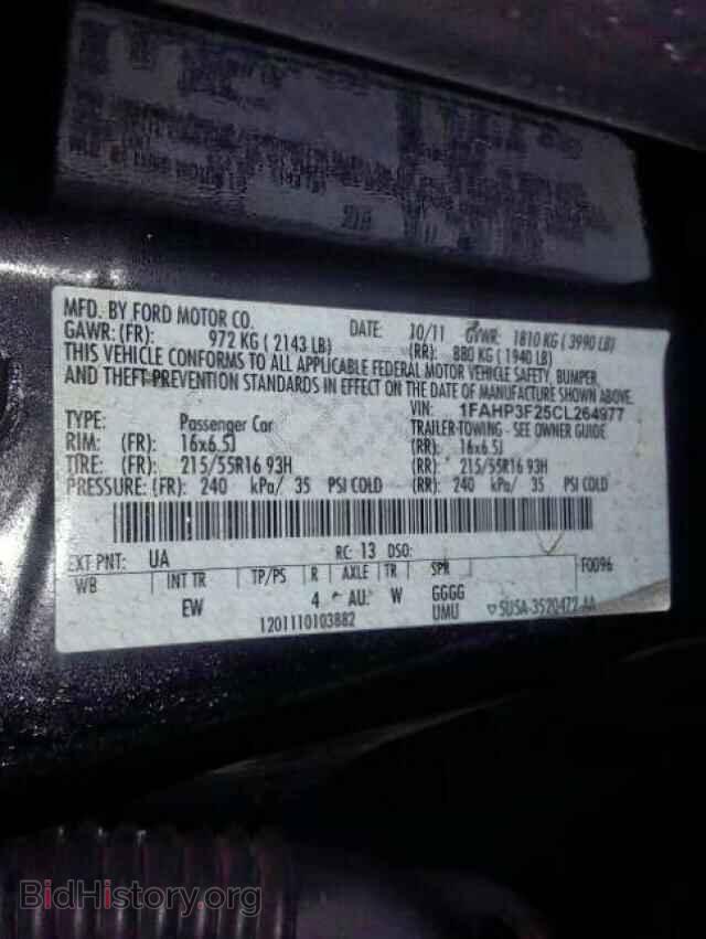 2012 FORD FOCUS SE - VIN: 1FAHP3F25CL264977 - Фото 10