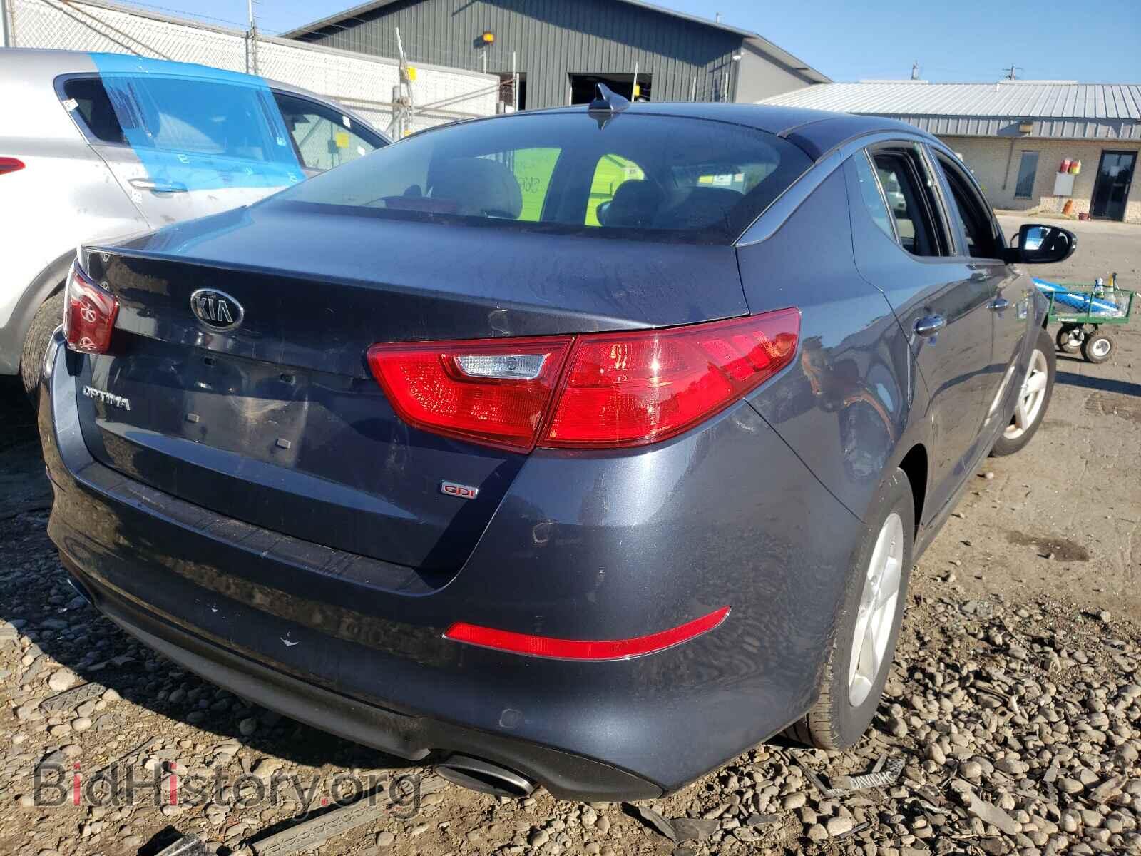 2015 KIA OPTIMA - VIN: KNAGM4A78F5580032 - Фото 4