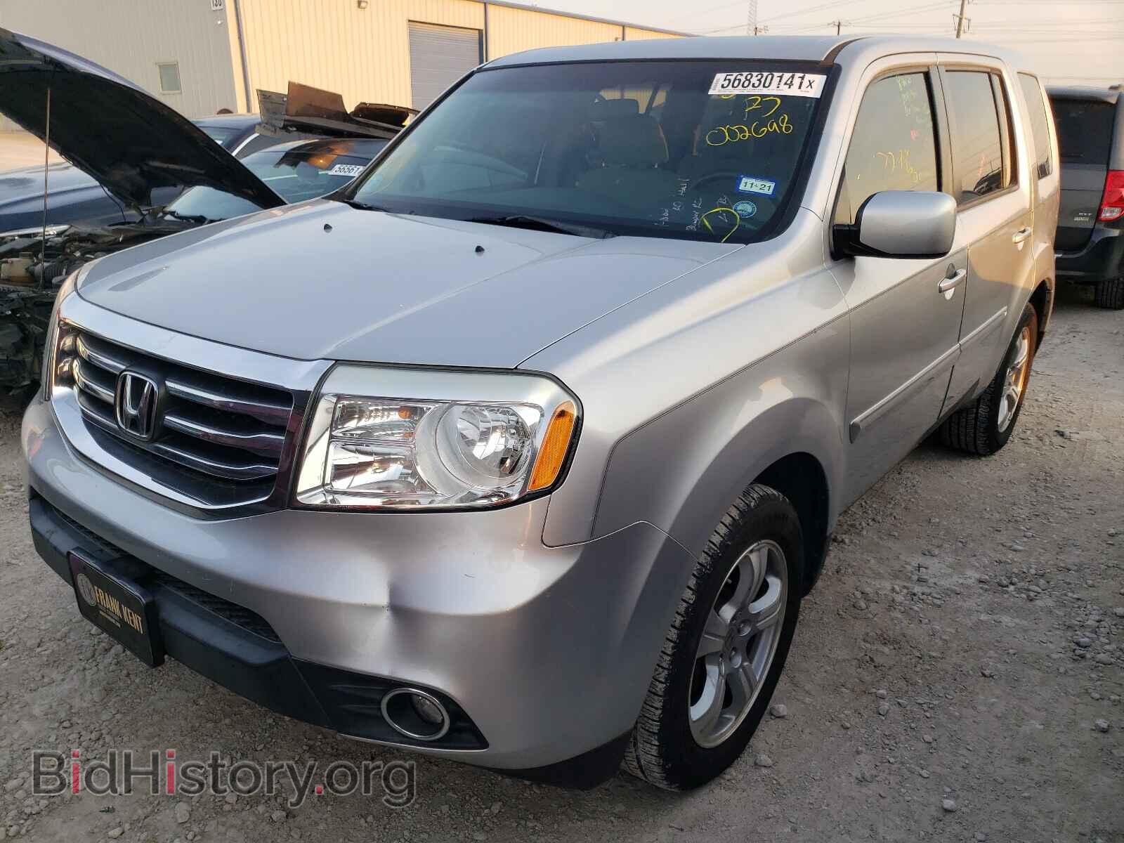 2012 HONDA PILOT - VIN: 5FNYF3H49CB002698 - Photo 2