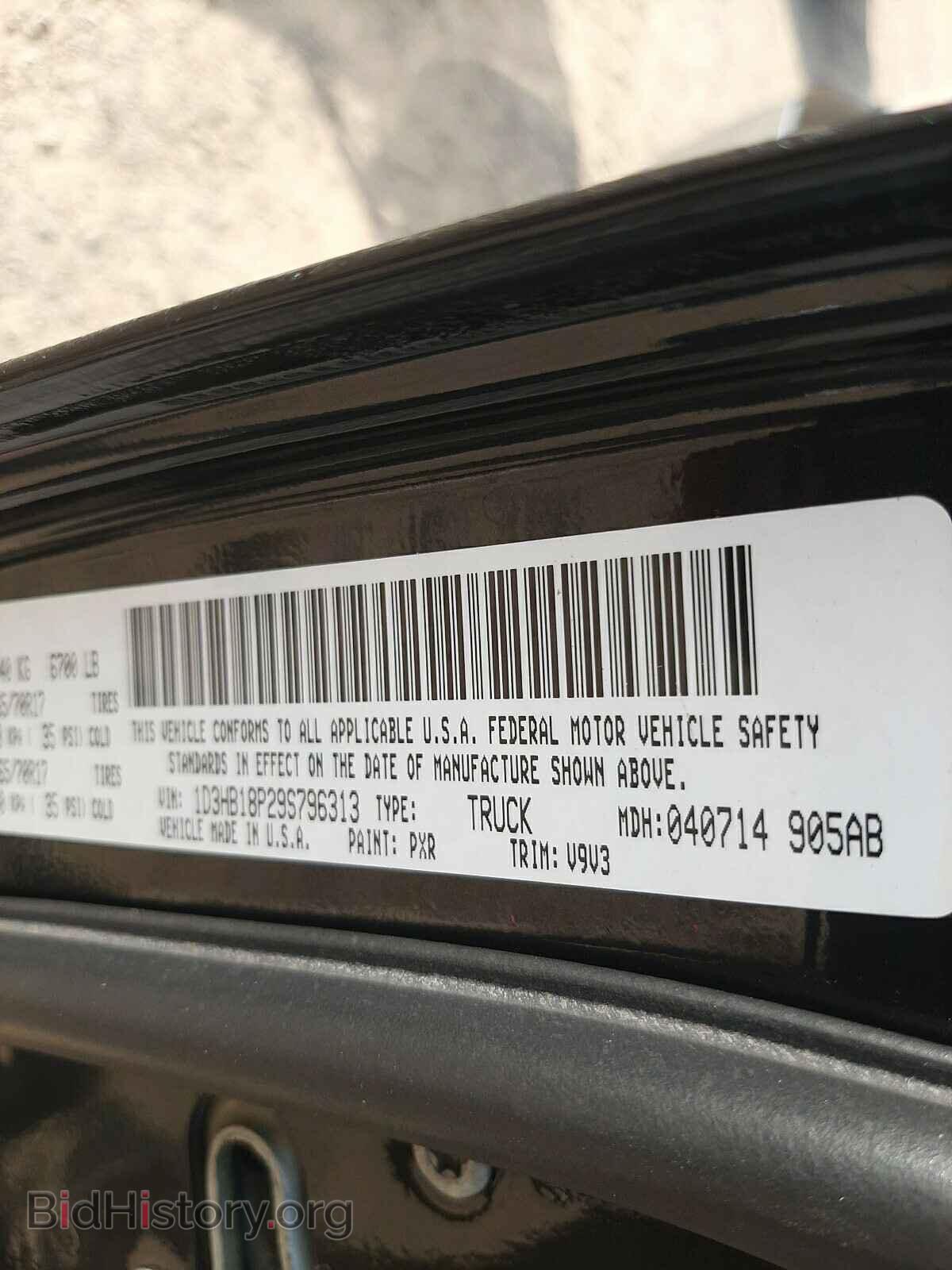 2009 DODGE RAM 1500 - VIN: 1D3HB18P29S796313 - Фото 10