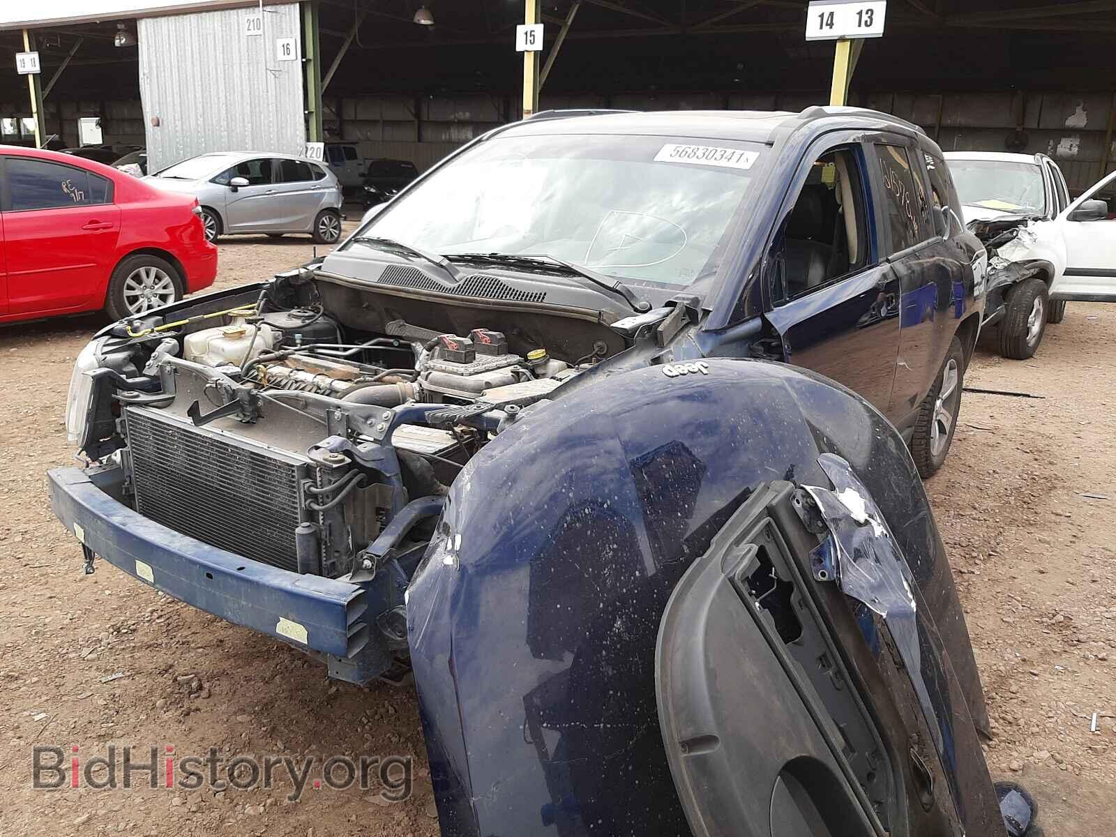 2016 JEEP COMPASS - VIN: 1C4NJCEA3GD748458 - Фото 2