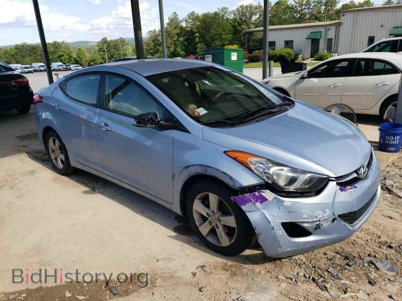 2012 HYUNDAI ELANTRA - VIN: KMHDH4AE1CU445982 - Фото 4