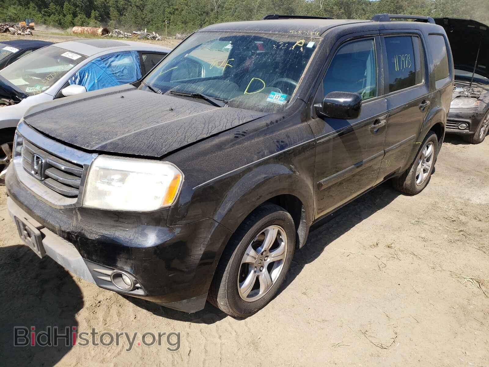 2014 HONDA PILOT - VIN: 5FNYF4H48EB011823 - Фото 2
