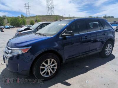 2013 Ford EDGE Limited, синий — VIN 2FMDK4KC0DBB26742, Copart