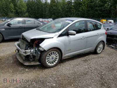 2015 Ford CMAX SEL, серебристый — VIN 1FADP5BU2FL109728, Copart
