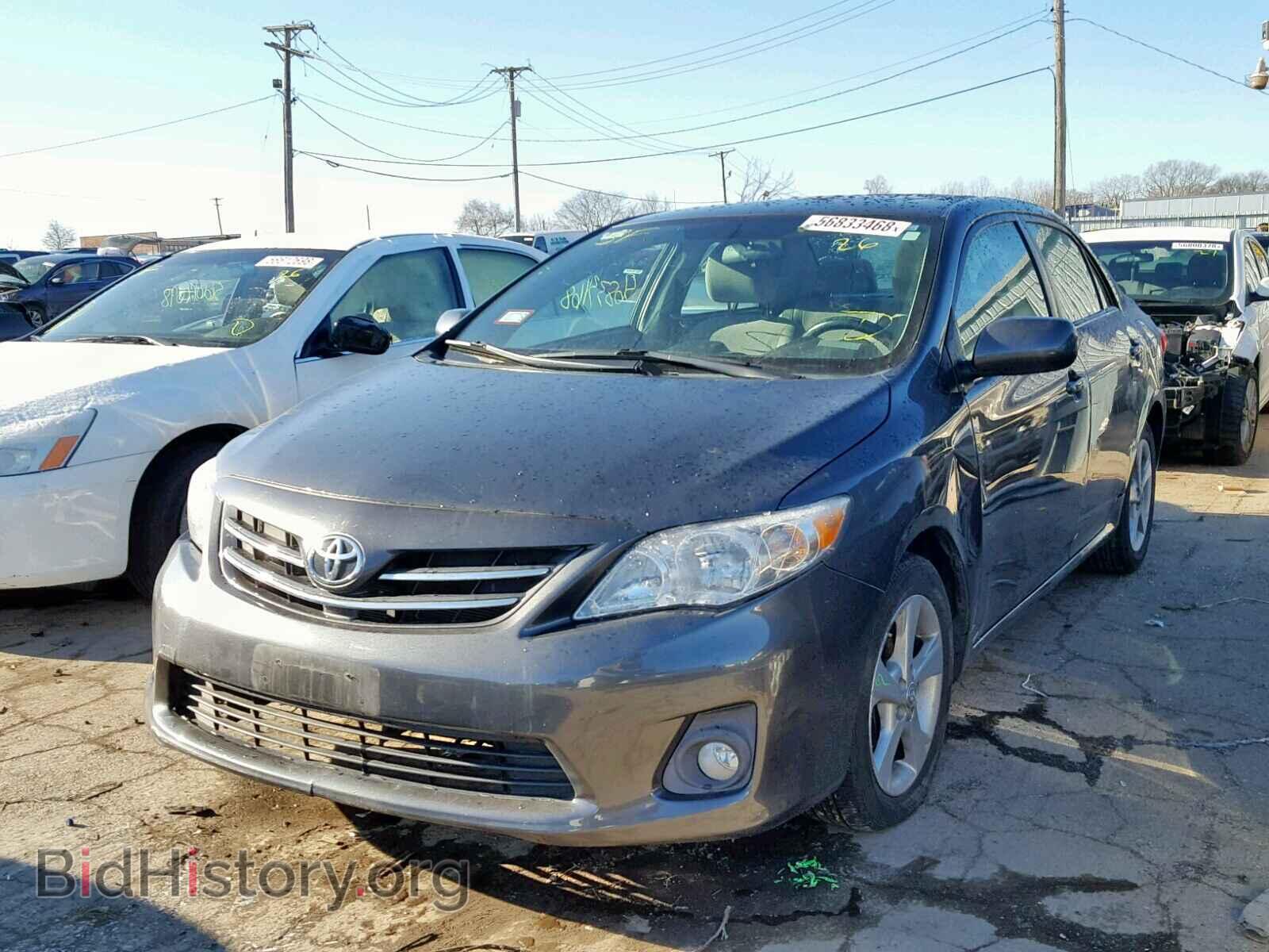 2013 TOYOTA COROLLA BA - VIN: 2T1BU4EE6DC121135 - Фото 2