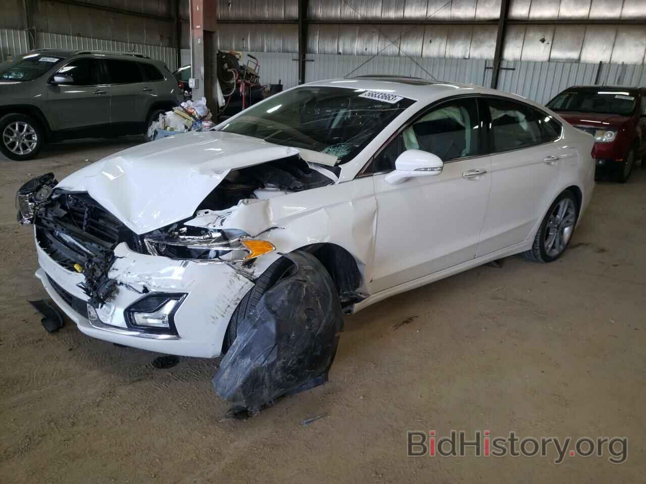 Photo 3FA6P0D90KR187022 - FORD FUSION 2019