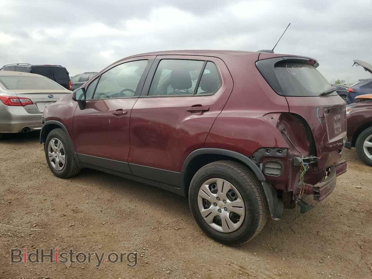 2016 CHEVROLET TRAX - VIN: 3GNCJKSB8GL168865 - Фото 2