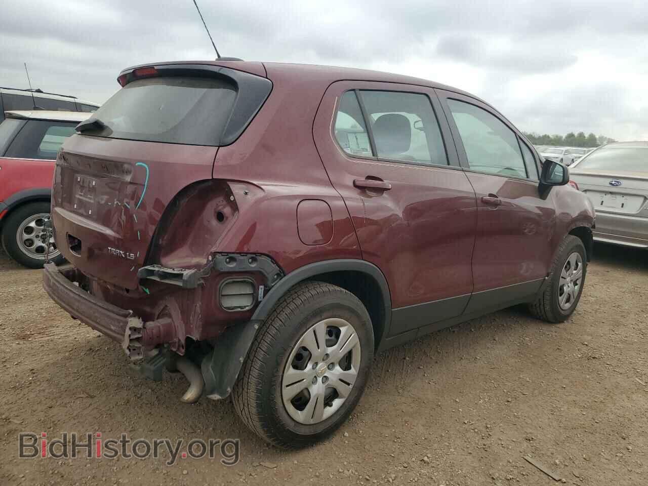 2016 CHEVROLET TRAX - VIN: 3GNCJKSB8GL168865 - Фото 3