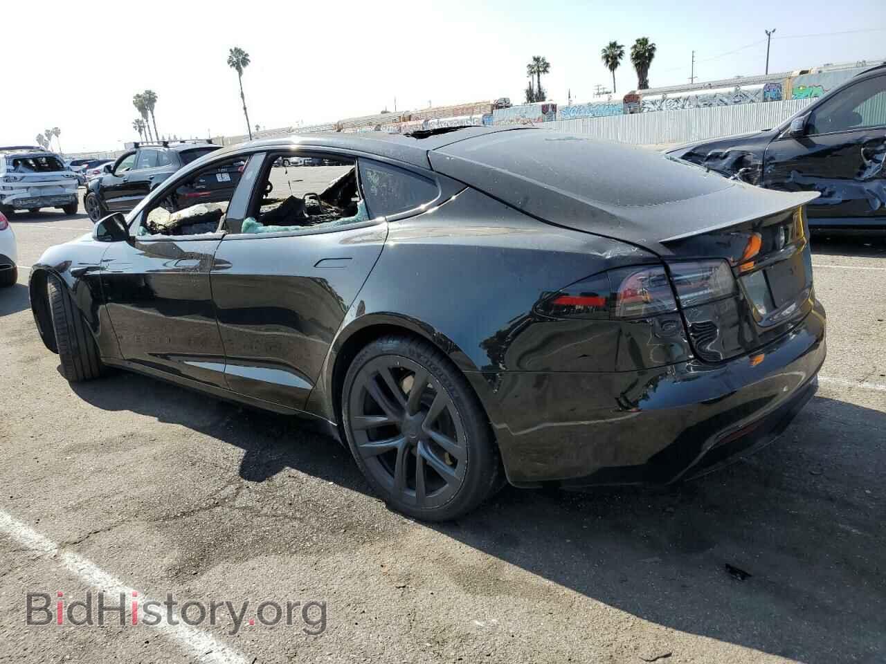 2022 TESLA MODEL S - VIN: 5YJSA1E64NF487480 - Фото 2