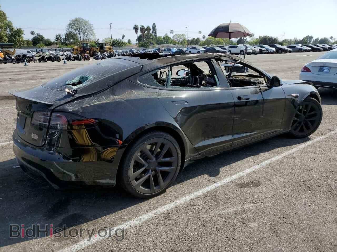 2022 TESLA MODEL S - VIN: 5YJSA1E64NF487480 - Фото 3