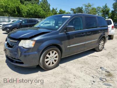 2013 Chrysler MINIVAN Touring, черный — VIN 2C4RC1BG1DR696586, Copart